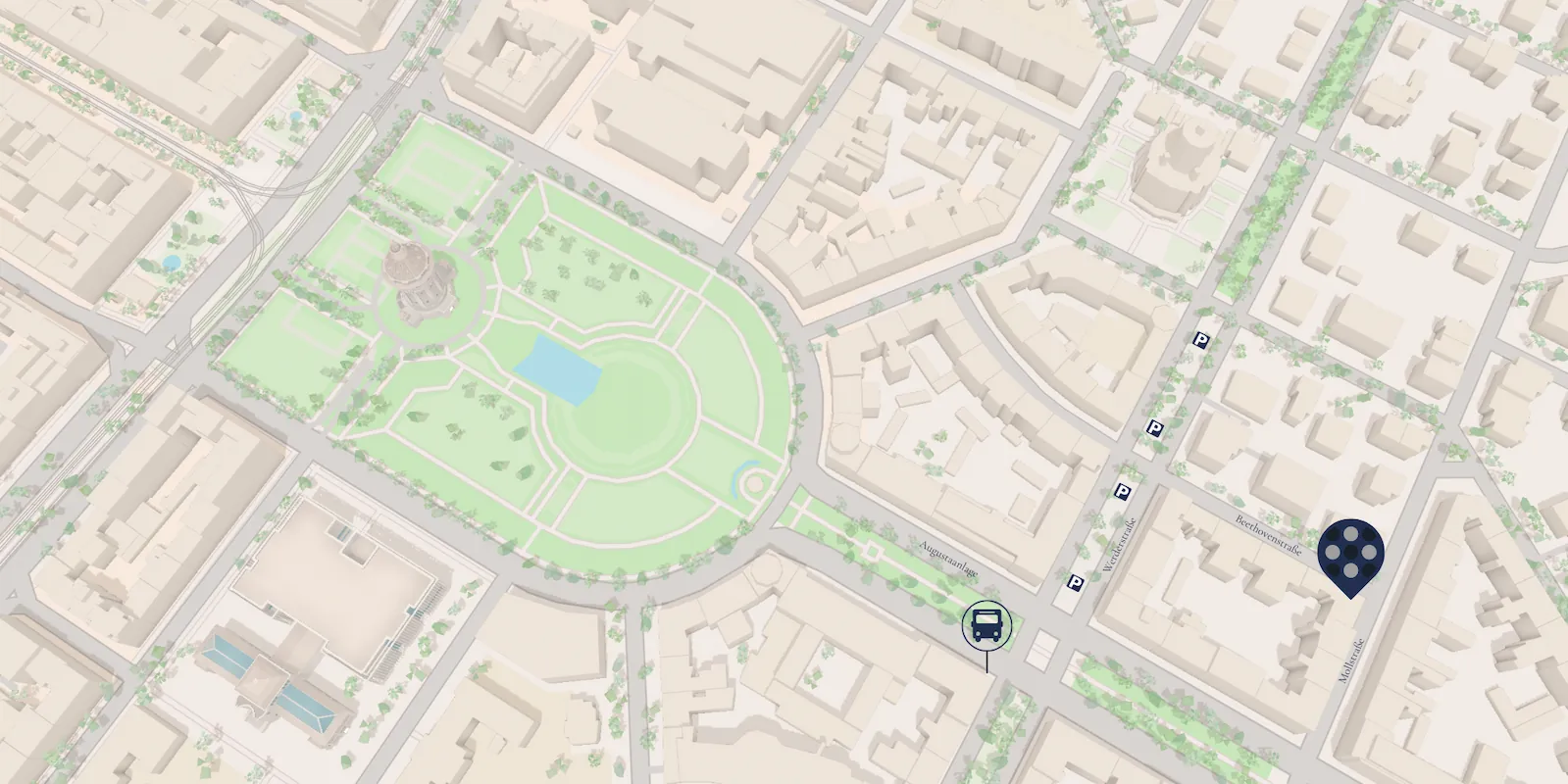 Lageplan Matamoros Strafverteidigung Mannheim Oststadt