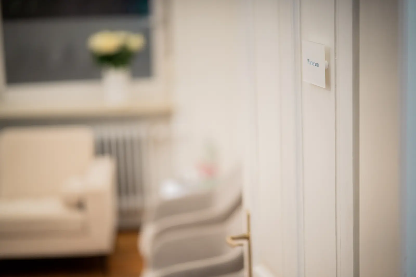 Einblick in unser Wartezimmer